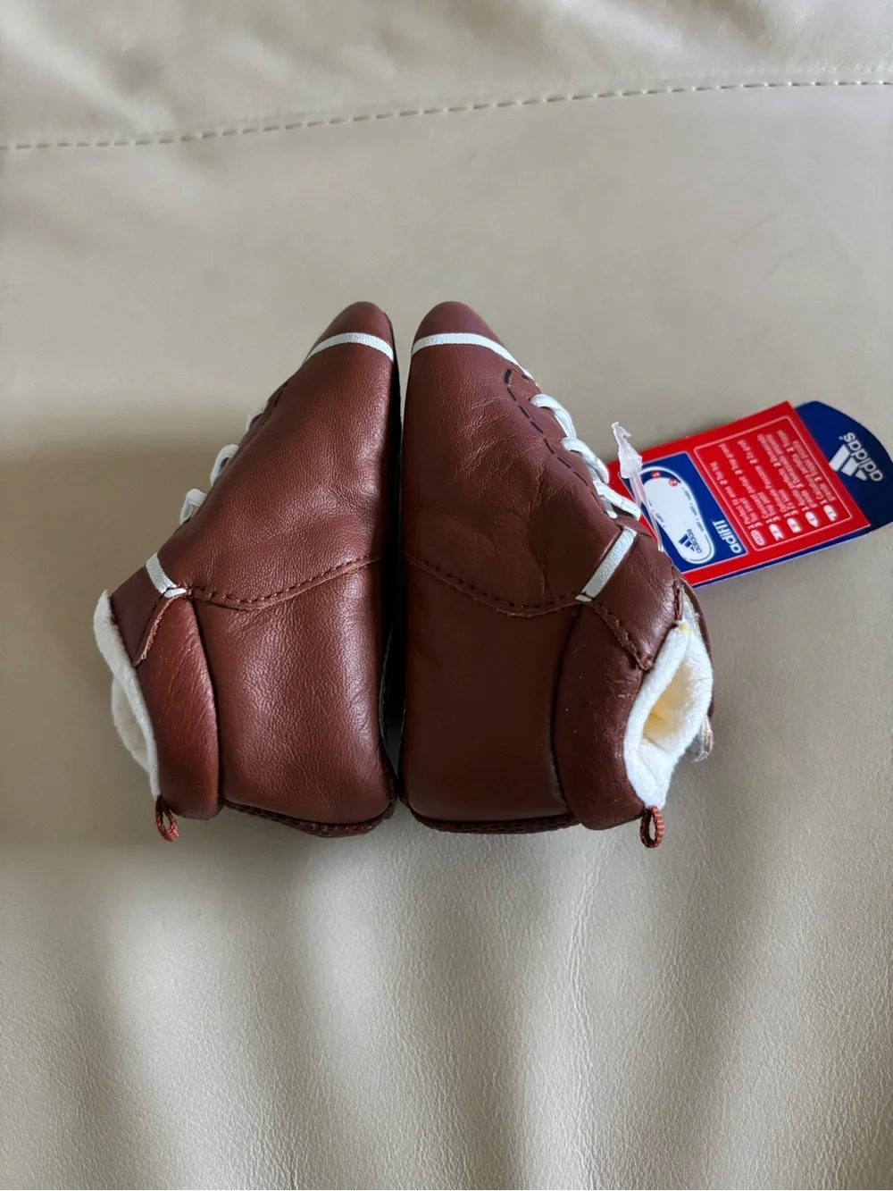 NWT Adidas Lil' Leaguers Baby Football Crib Shoes - Size 3